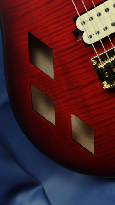 Polska gitara elektryczna Mensinger Mopped Semi Hollow