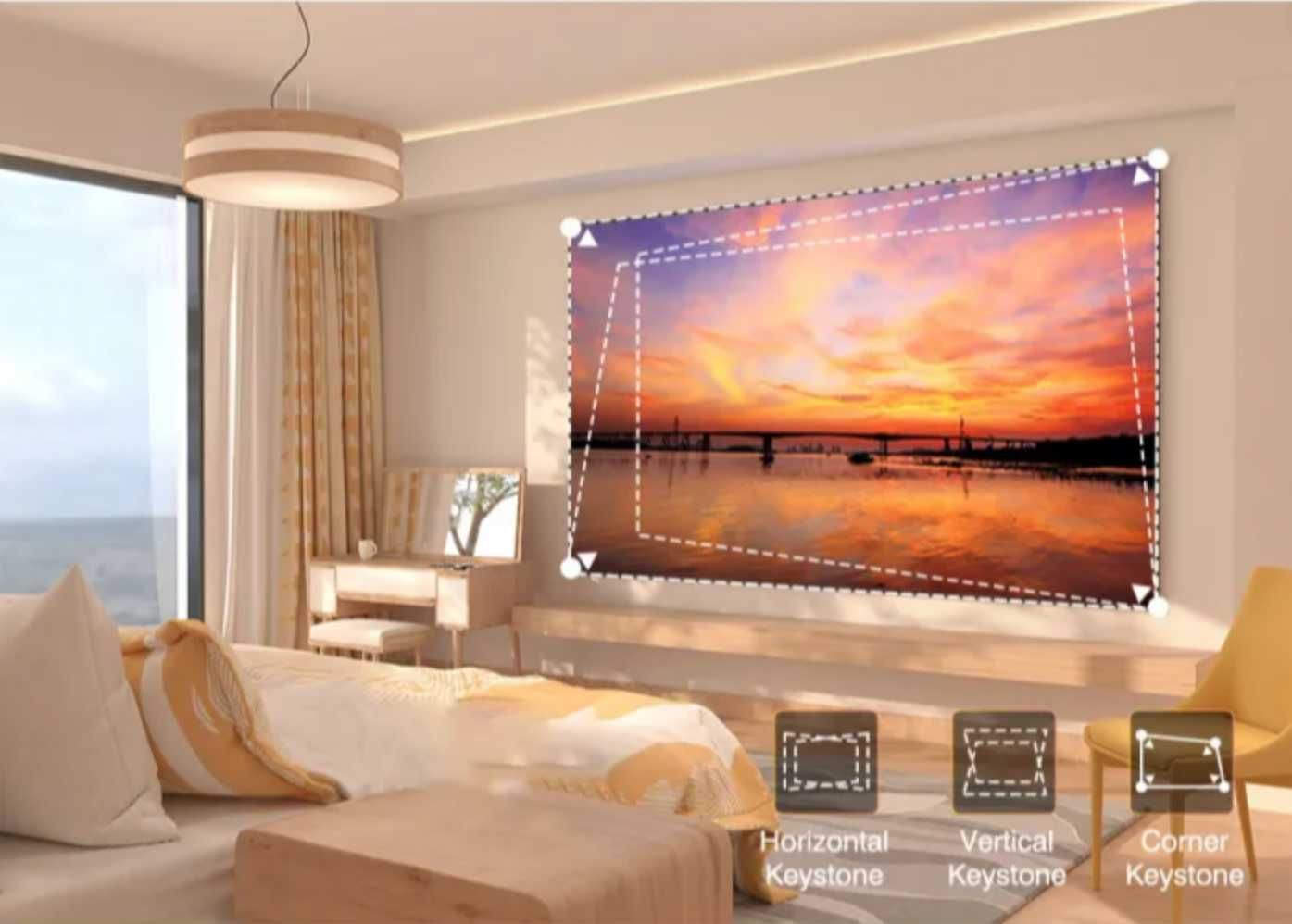 Проектор Everycom E700 2K (Electronic focus) (*Київ*)