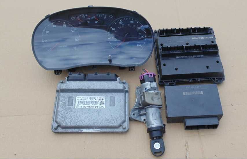 komputer zestaw BSI 03E906023B 1.2 12V Vw Skoda