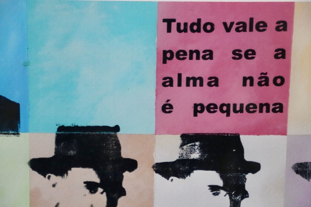 Fernando Pessoa - Serigrafia por André Capote