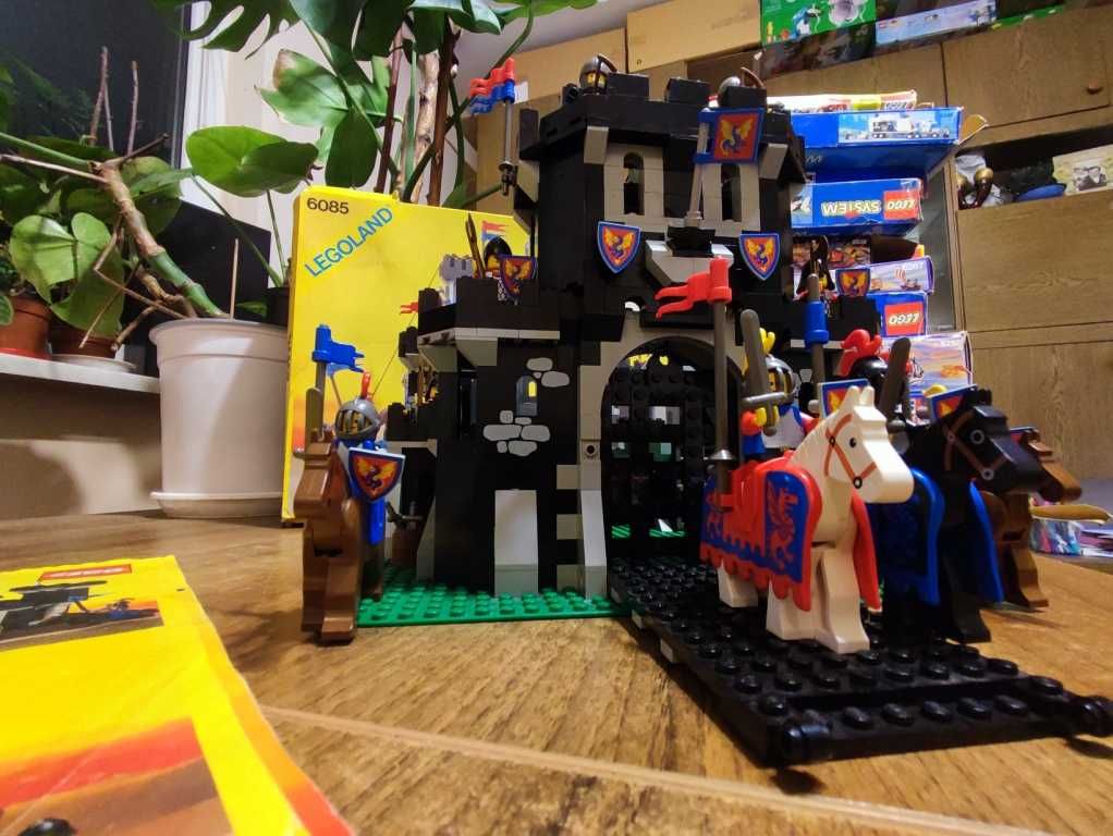 Lego 6085 Black Monarch's Castle zamek pudełko instrukcja