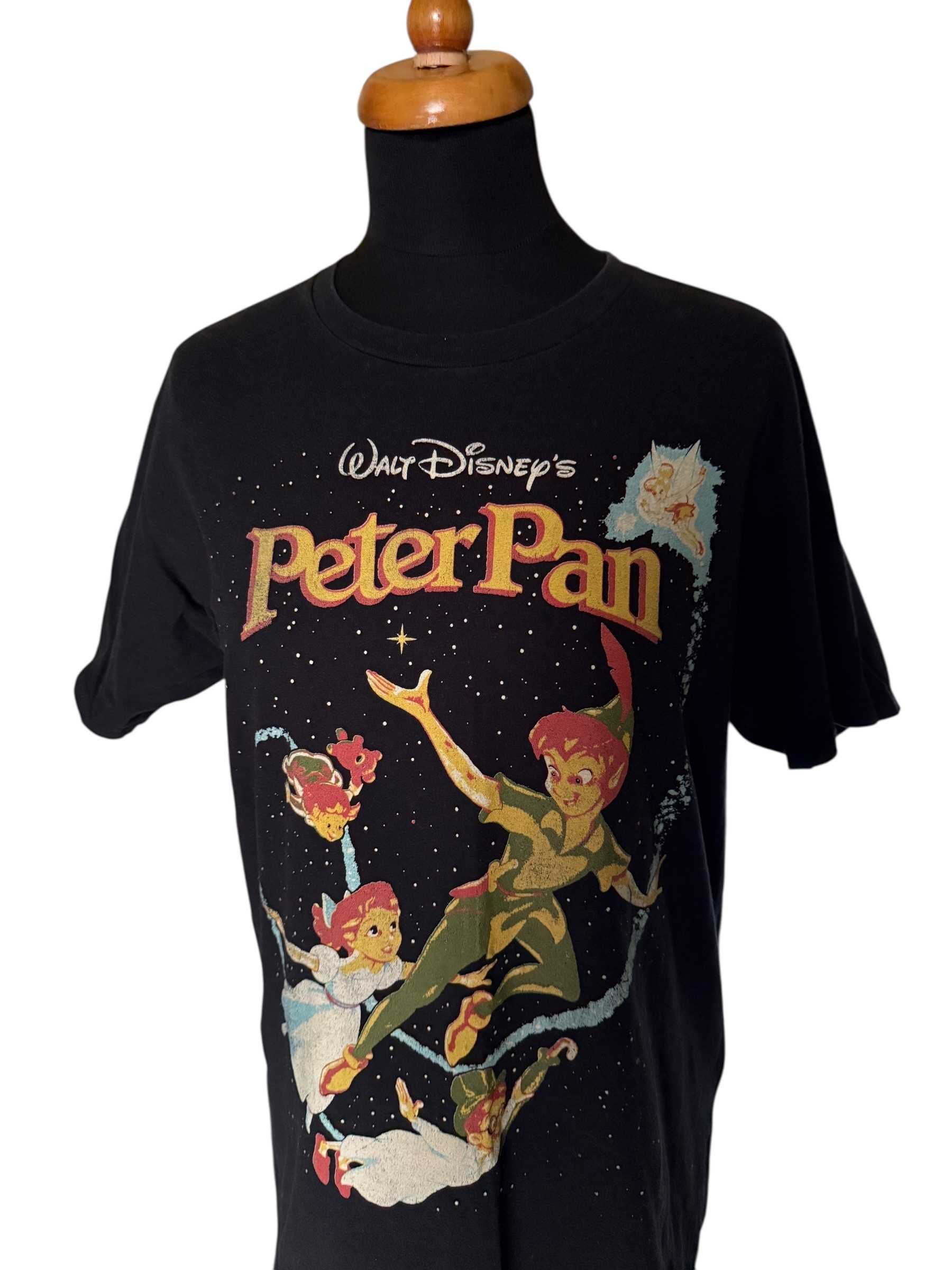 Kultowa koszulka męska Disney Piotruś pan unikat mega grafika swag M
