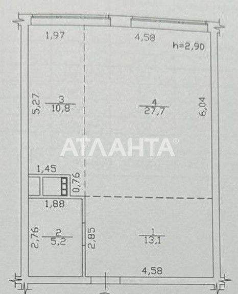Двухкомн квартира Новый берег Аркадия 8 ст Фонтана с ремонтом вид моря