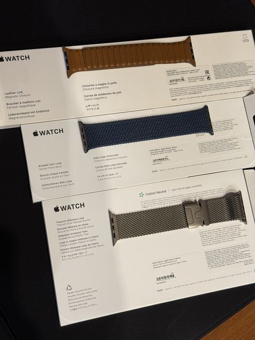 Apple Watch 10 46mm Natural Titanium + найкращі браслети Apple