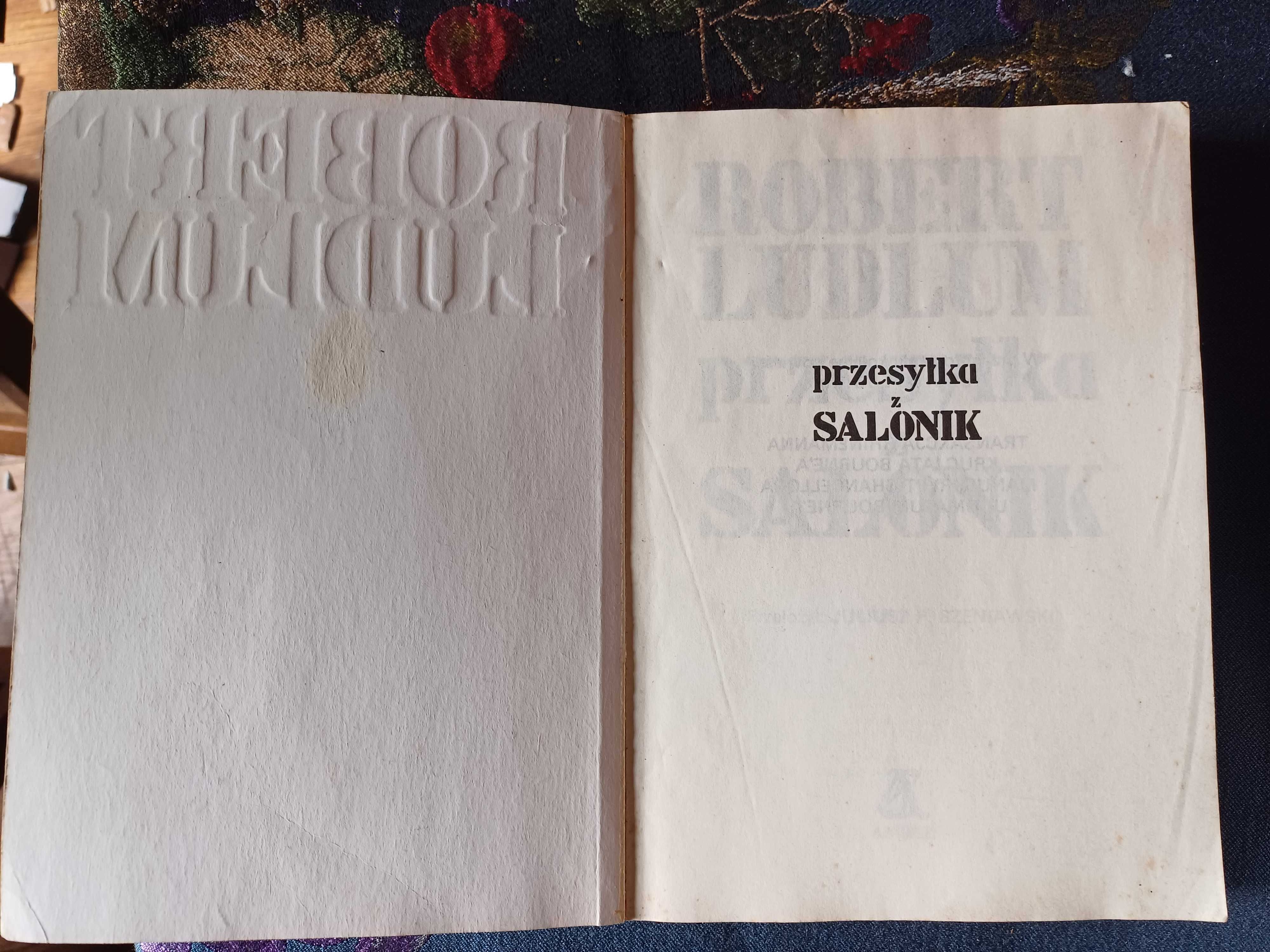 Przesyłka z Salonik- Robert Ludlum