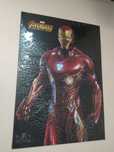 Nowy metalowy plakat Marvel Iron Man Displate 68/45cm