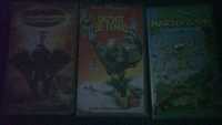 Conjunto de 4 Cassetes VHS - Filmes infantis