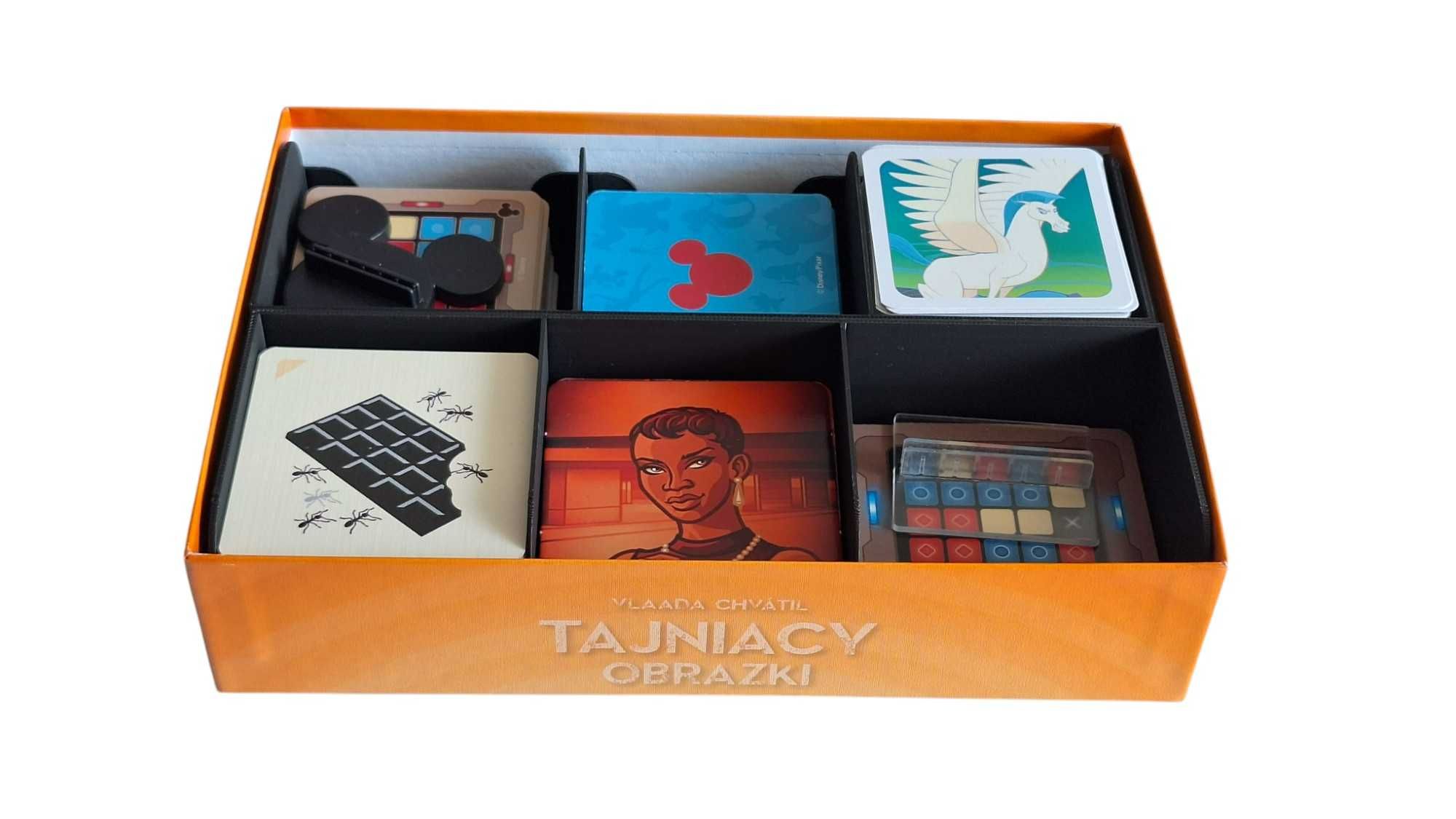 Insert Organizer pasujący do Tajniacy gra planszowa pomieści 2 gry