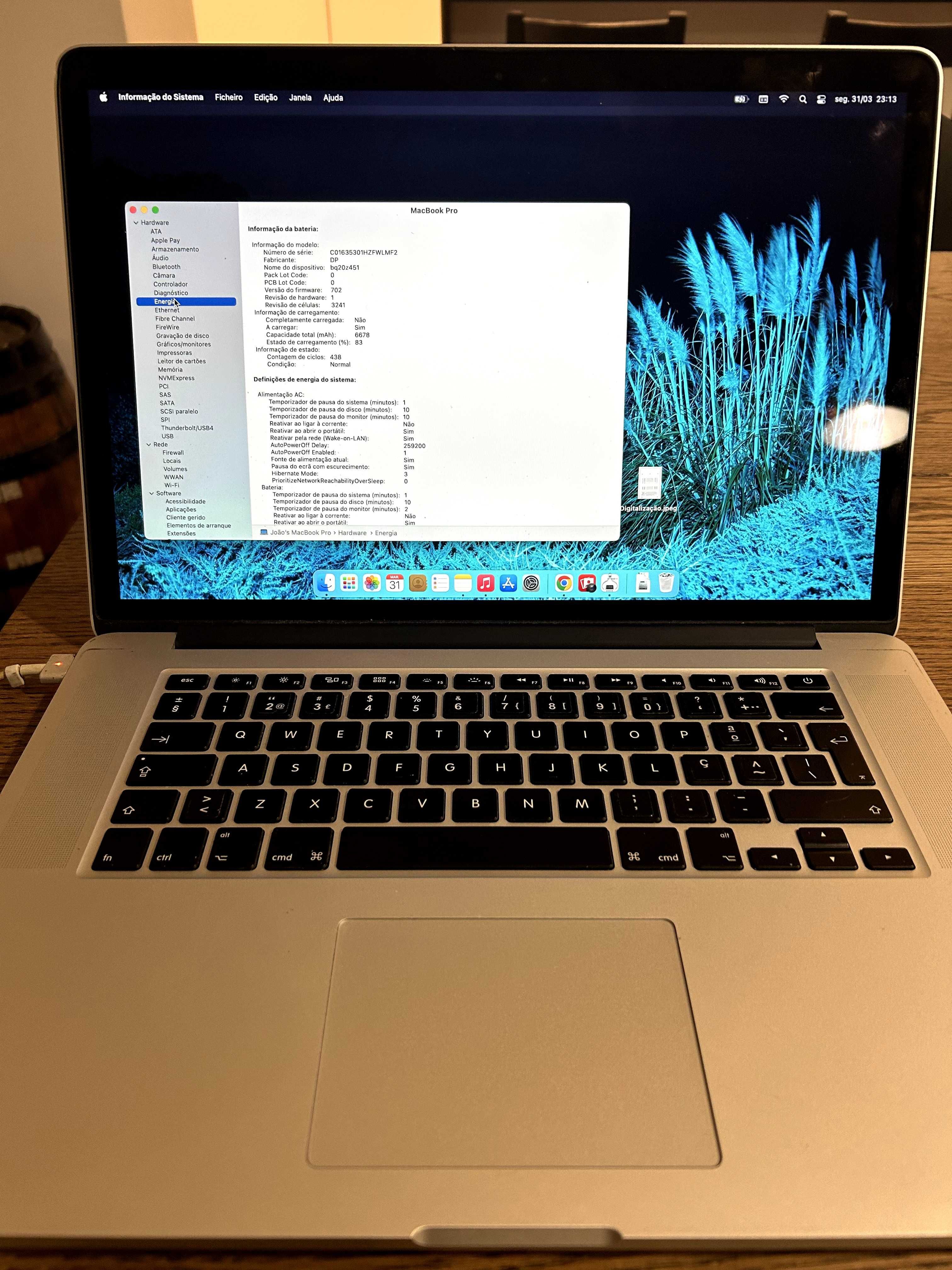 macBook Pro (Retina 15 polegadas, meados 2015)