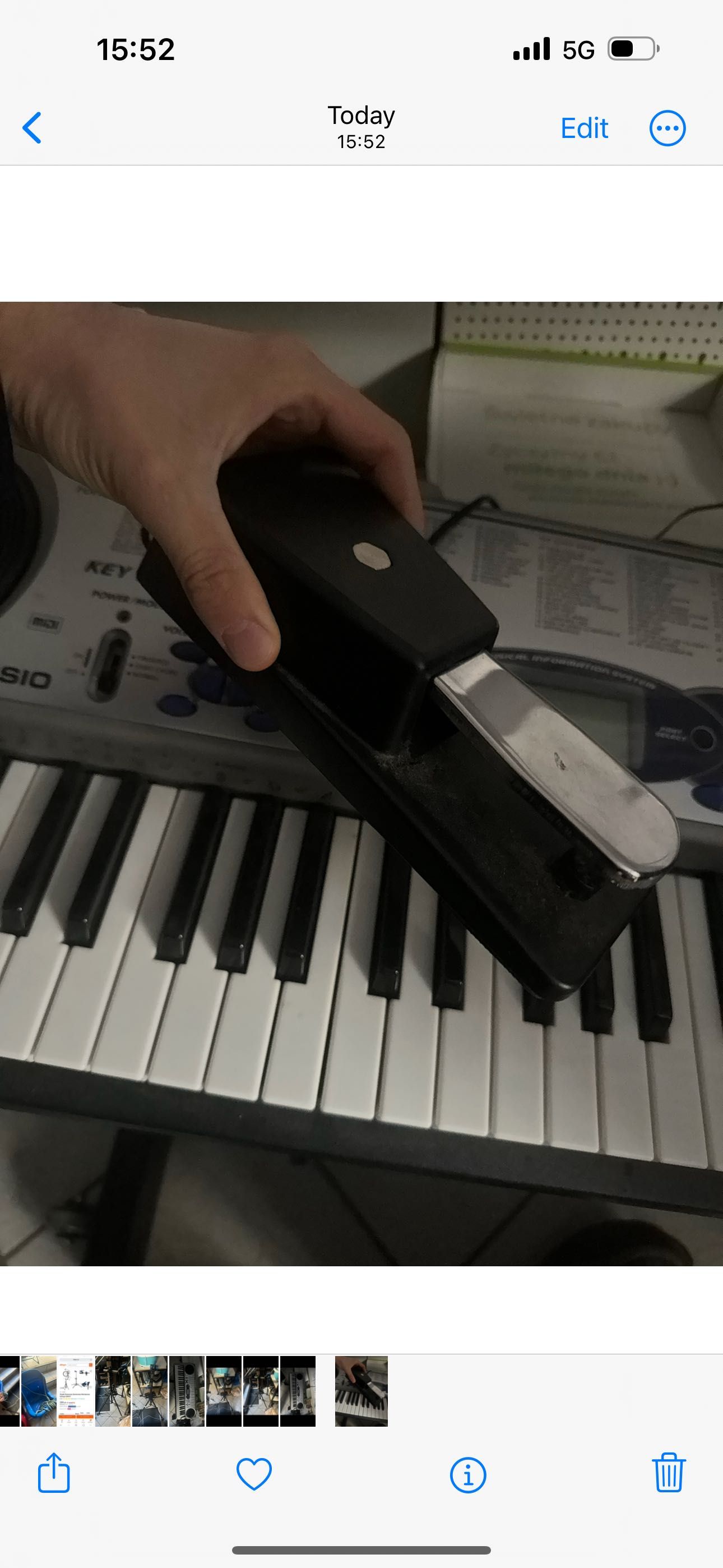 Casio LK43 keyboard klawisze pianinko klawisz