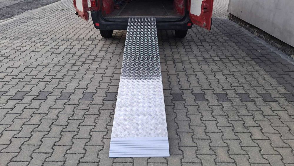 Rampa Aluminiowa 320x50cm do 700kg Najazd Podjazd Platforma - od ręki