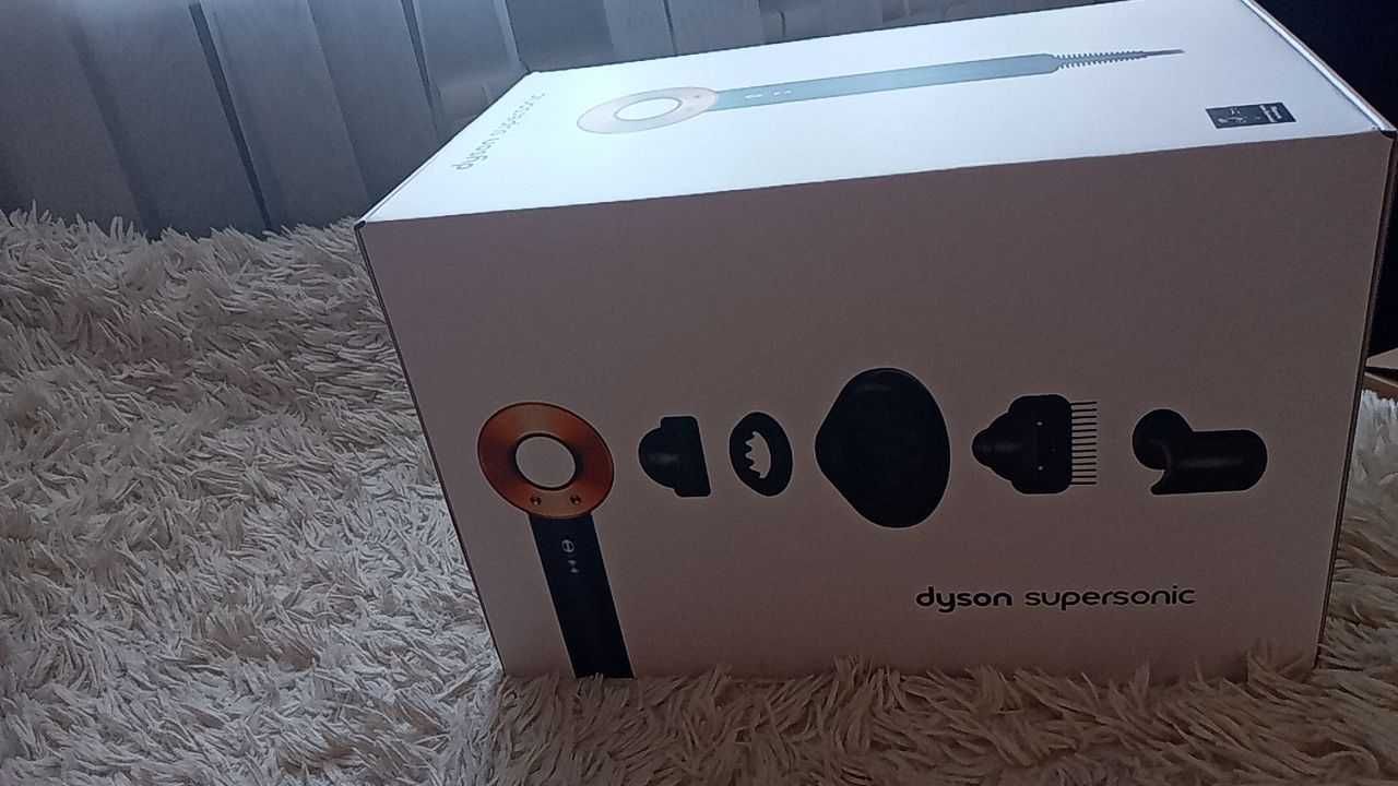 Фен Дайсон Dyson Supersonic HD07 Special Gift Edition Prussion Blue