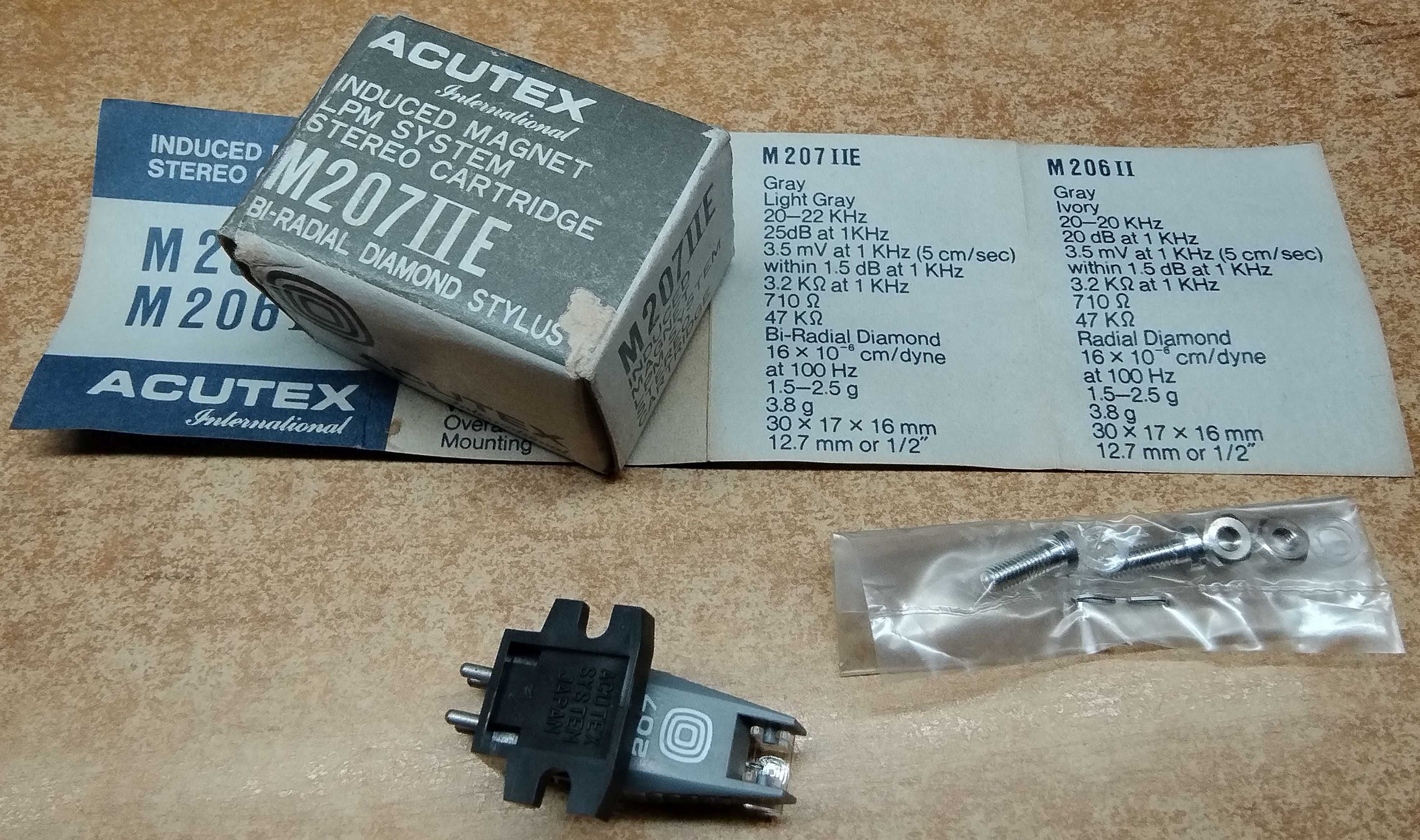 Wkładka do gramofonu Acutex M207IIE