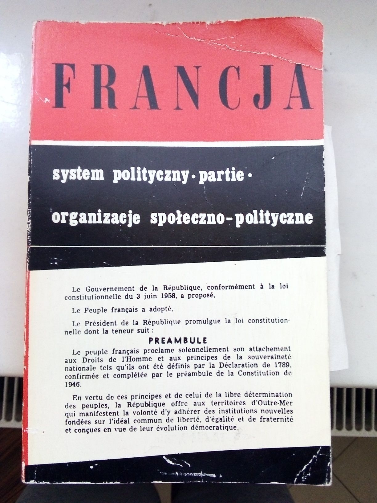 Francja system polityczny, partie, organizacje społeczno-polityczne