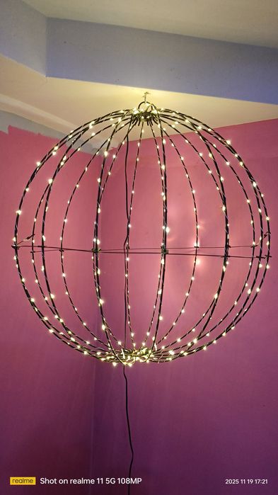 Nowa swiateczna kula LED.