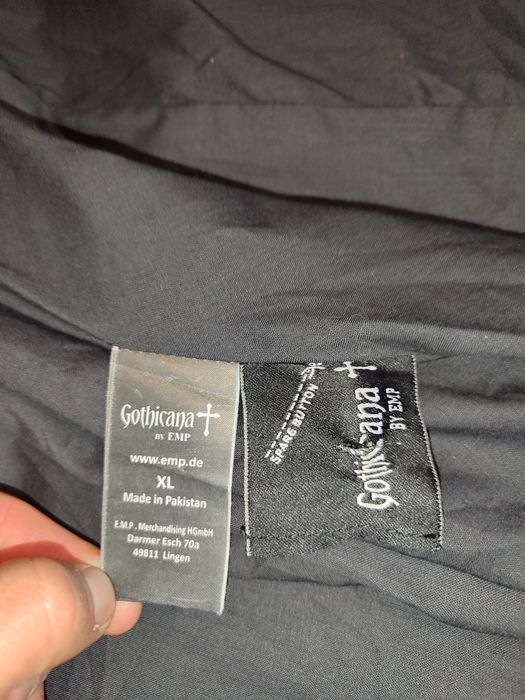 Ексклюзив! готичний довгий плащ-тренч gothicana by eтр (розмір хІ)