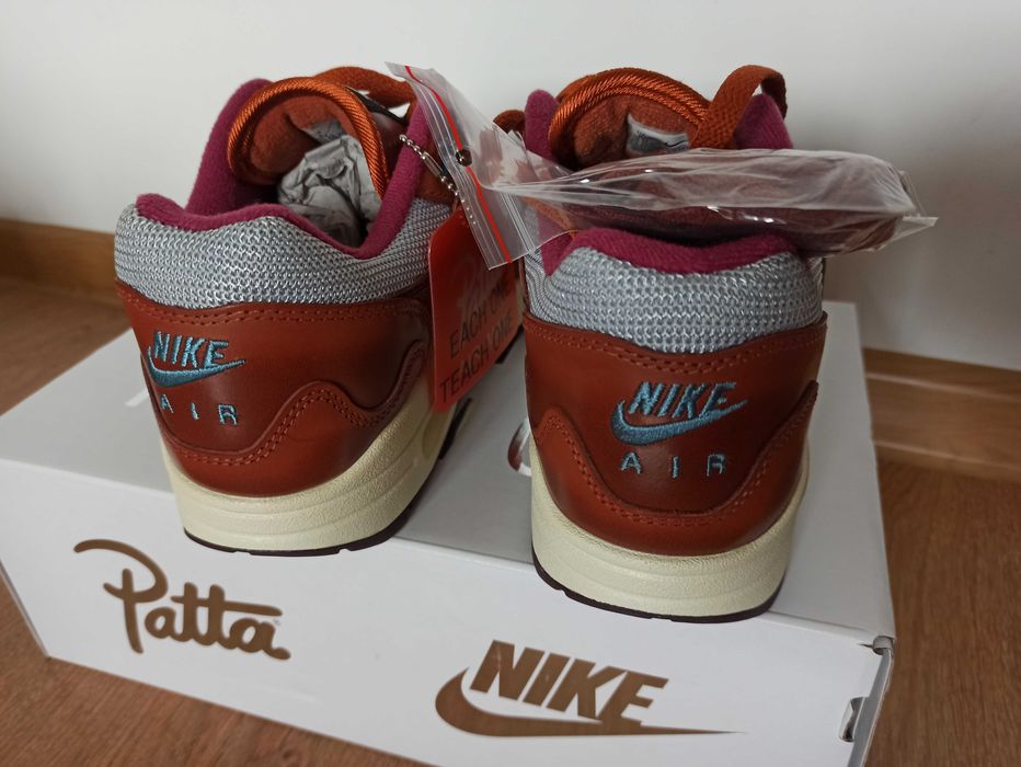 (r Eur 41) Nike Air Max 1 Patta The Next Wave Dark Russett DO9549,-200