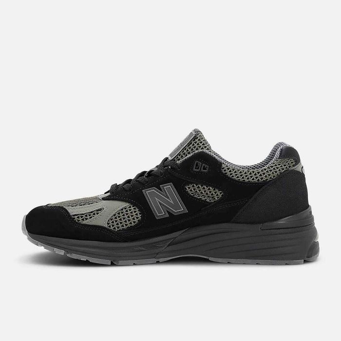 Кросівки Stone Island x New Balance 991v2 Black Olive