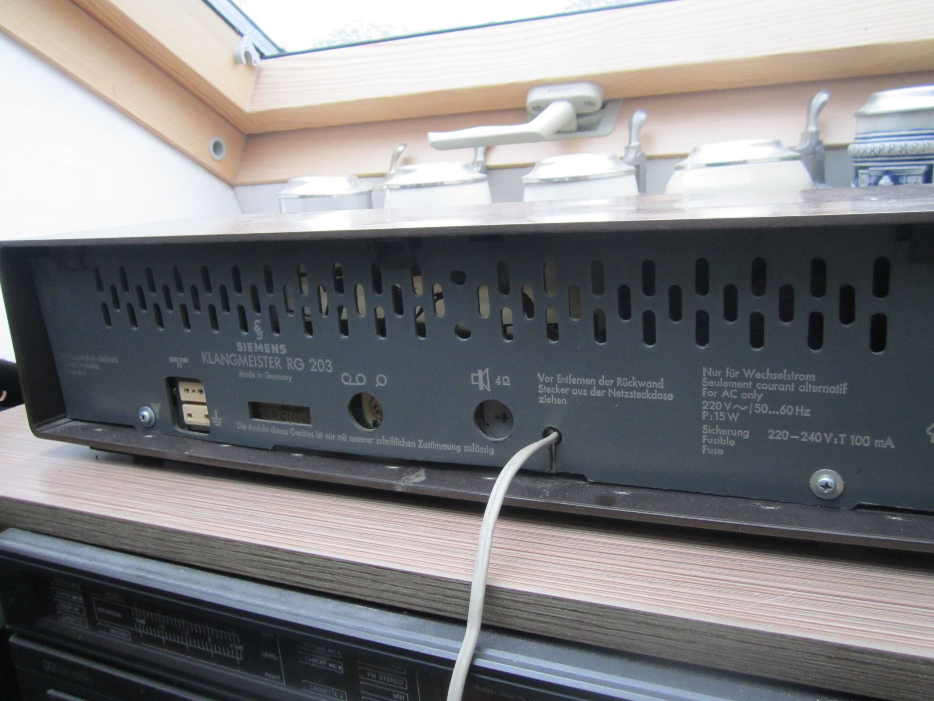 radio Siemens Klangmeister RG 203 sprawne