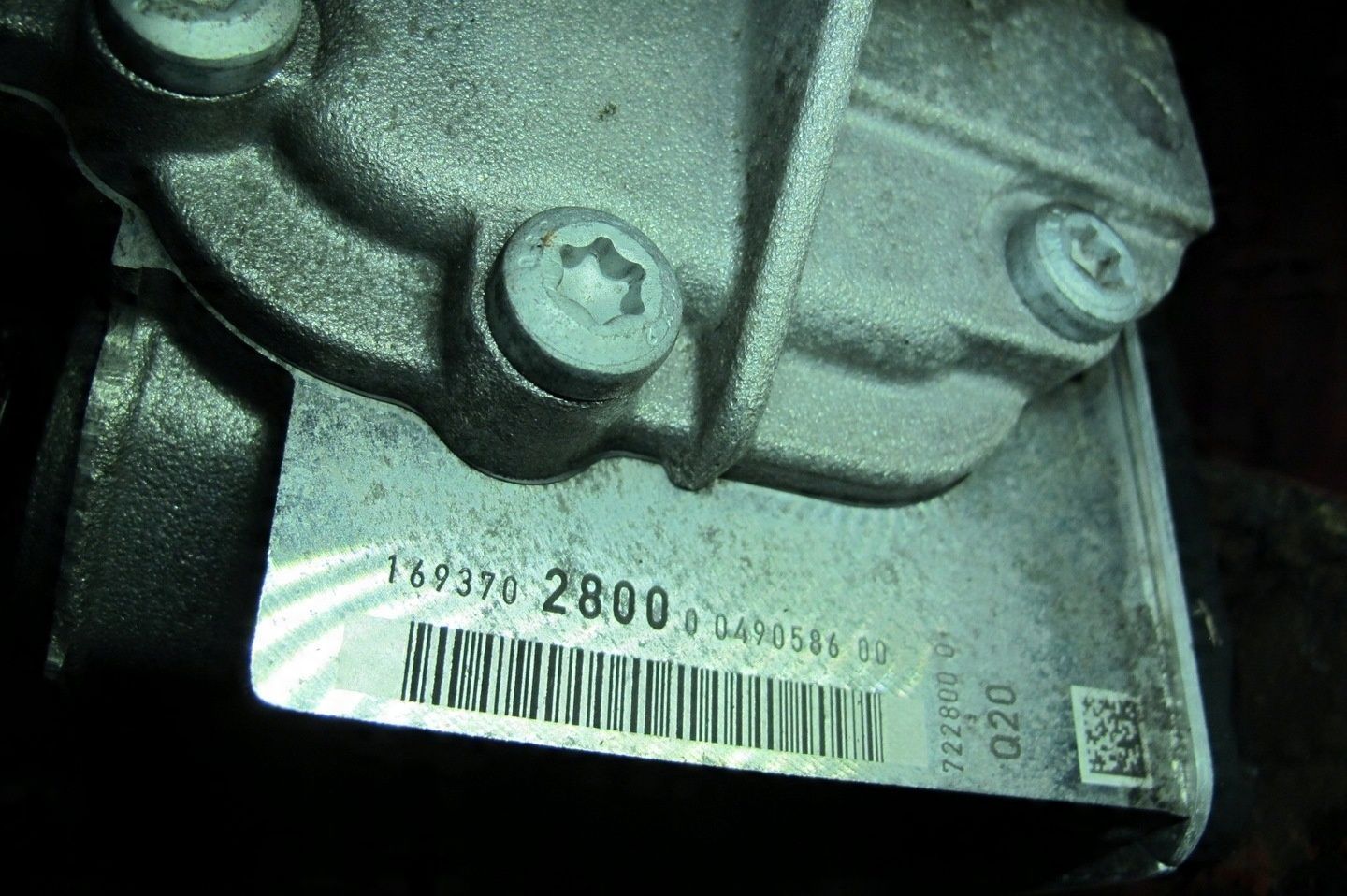 MERCEDES W245 B-KLASA W169 A-KLASA SKRZYNIA BIEGÓW AUTOMAT CVT 722800