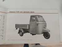 Manual Piaggio vespacar p501