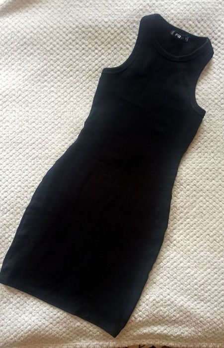 Плаття в рубчик коротке