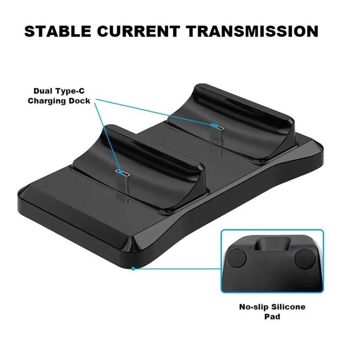 PS5 Charger, DualSense Controller Stand/Wireless Charging Base64551685955585121