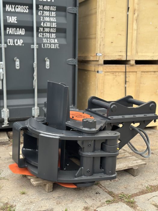 MB havk 350 chwytak ścinkowy do drewna głowica ścinkowa złącze s60