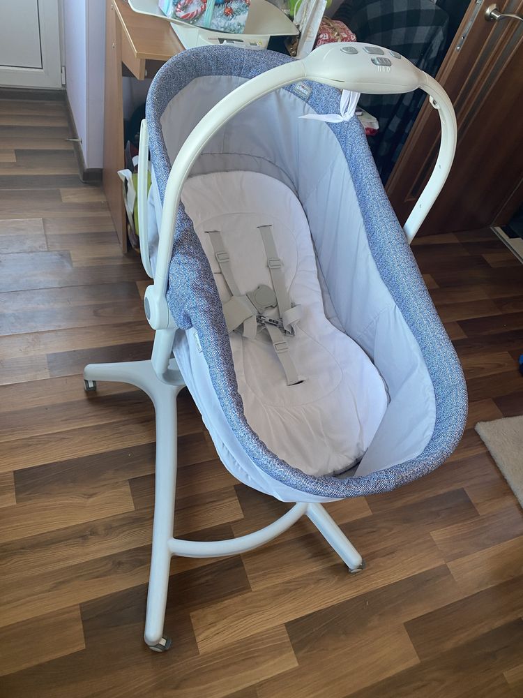 Люлька ліжечко крісло стільчик Chicco Baby Hug 4 в 1