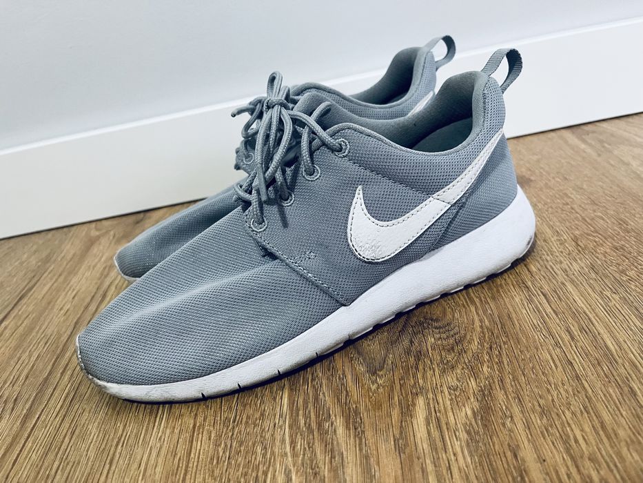 Nike roshe run 38 szare do biegania pianka buty lekkie sportowe
