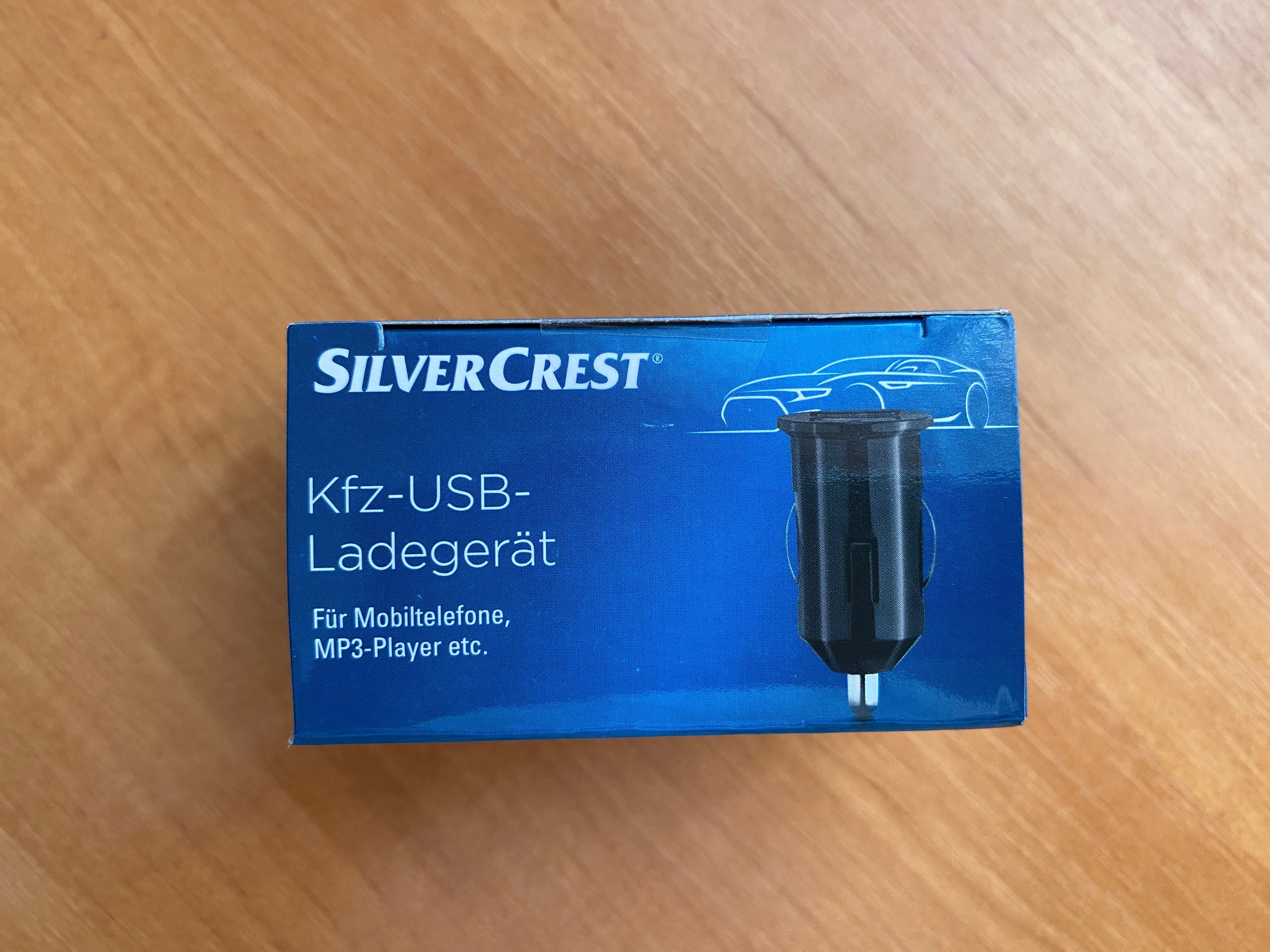 Німецьке зарядне для автомобіля 2 USB