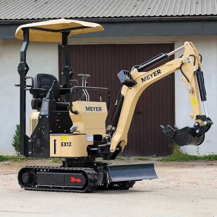 Minikoparka MEYER EX12 YANMAR, joystick, rozsuwane gasienice, LEASING