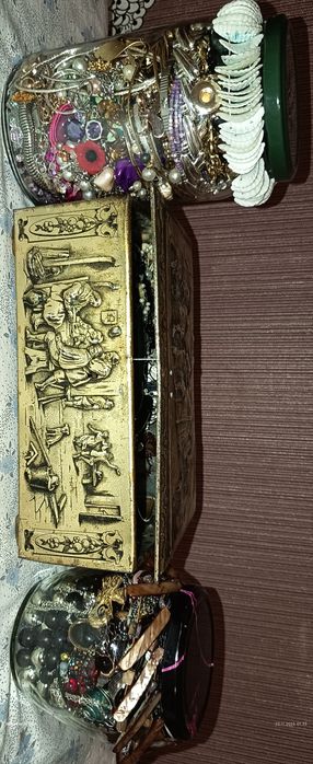 Zestawy biżuterii-czytaj opis!stal koloru złotego i srebrnego