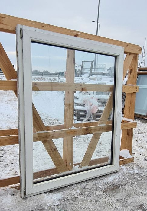 OKNA KacprzaK OKNO PCV 124X148 Używane Plastikowe Lider Okna OLX