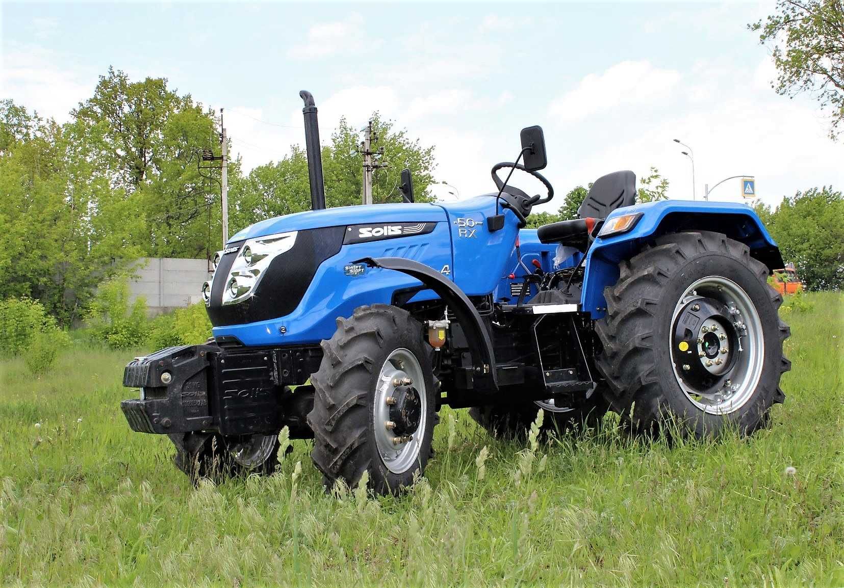 Трактор Соліс 50 Solis, 50к.с. від компанії YANMAR, також є з кабіною.