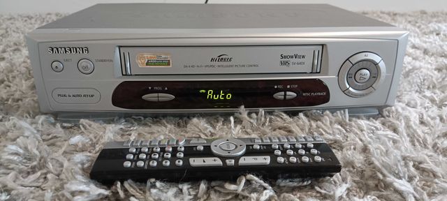 Magnetowid Video Wideo Odtwarzacz VHS Samsung SV-640X HI-FI 6gł.pilot