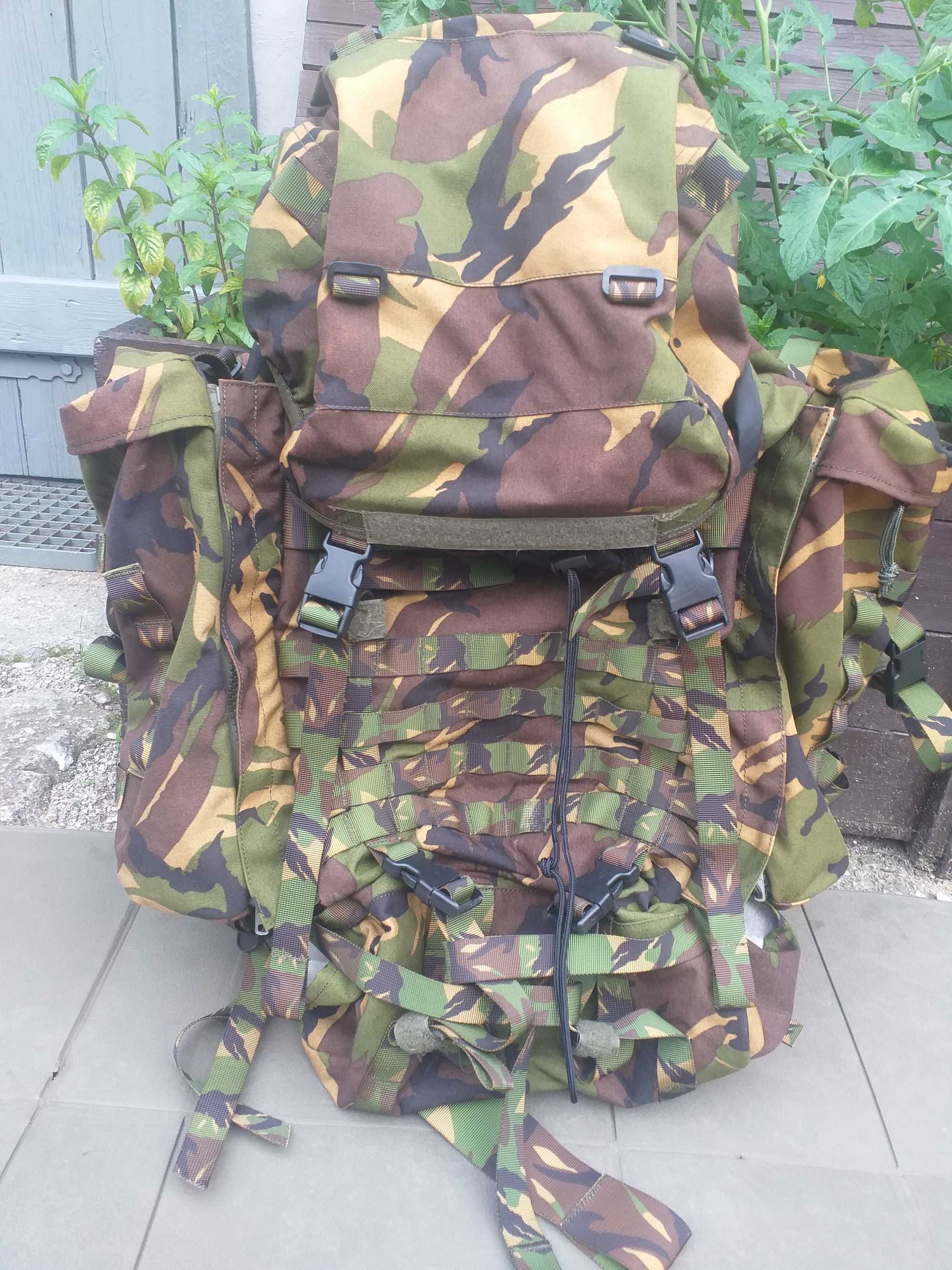 Plecak wojskowy Holandia DPM  60L+20L kieszenie