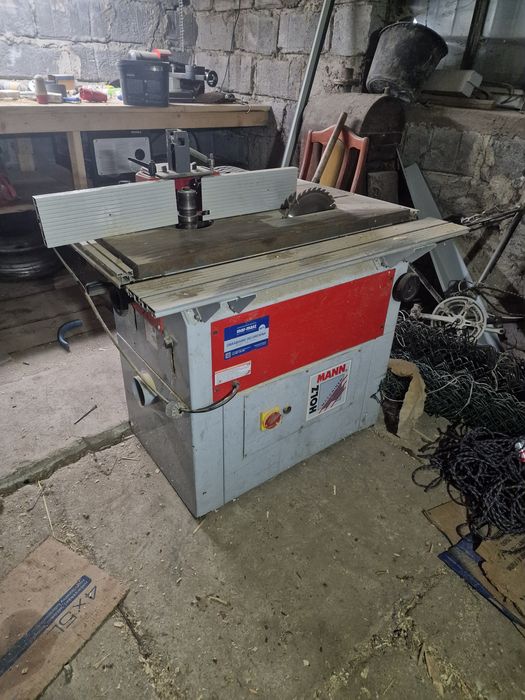 wyrówniarko grubościówka plus frezarka dolnowrzecionowa