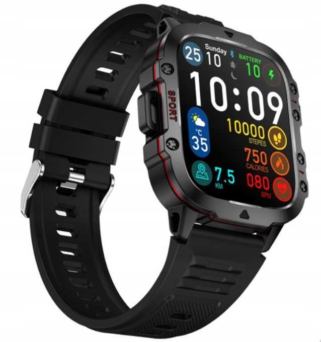 QX11 Smartwatch–Stylowy Zegarek z Funkcjami Zdrowia i Trybami ttst1421