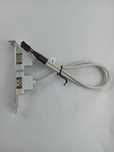 InLine zaślepka slotu, 2x USB-A 2.0