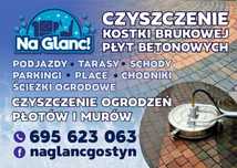 Czyszczenie kostki brukowej mycie bruku płyt betonowych ogrodzeń
