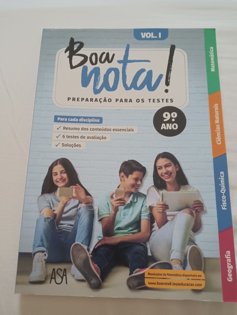 Boa Nota 9° ano Geografia, física, ciências, matemática