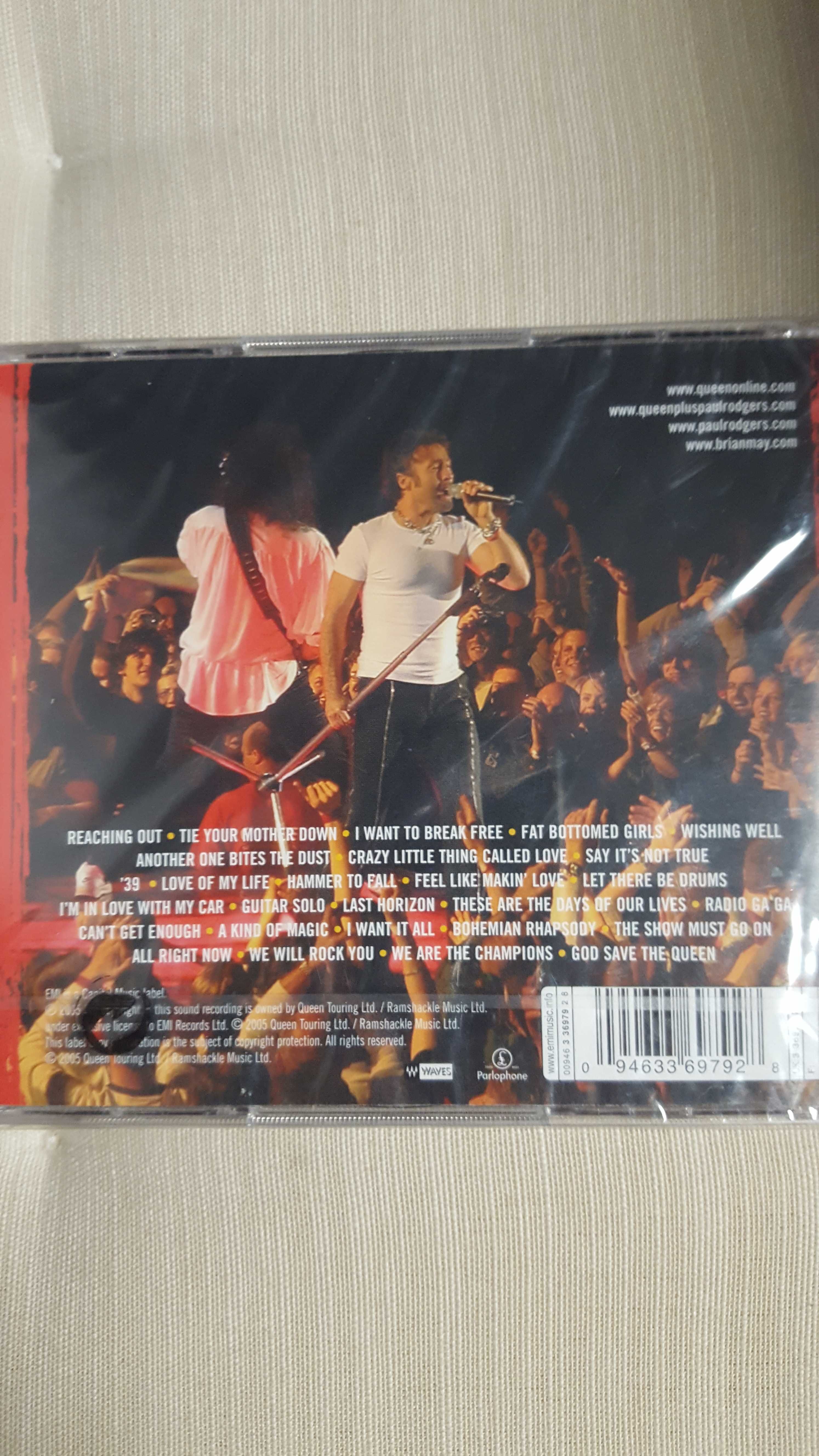 Queen + Paul Rodgers Return Of The Champions album 2 CD folia