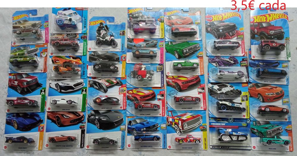 Hot Wheels Vintages e recentes - 21/4