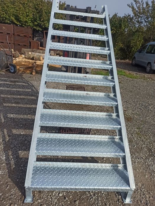 Schody metalowe ocynkowane