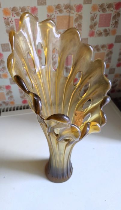 Ваза СССР Светловодский стекольный завод 1986 г.