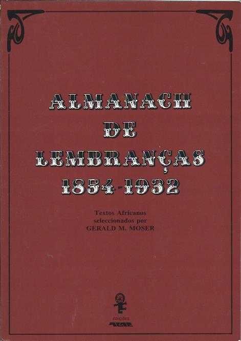 Almanach de lembranças 1854.1932 – Textos africanos