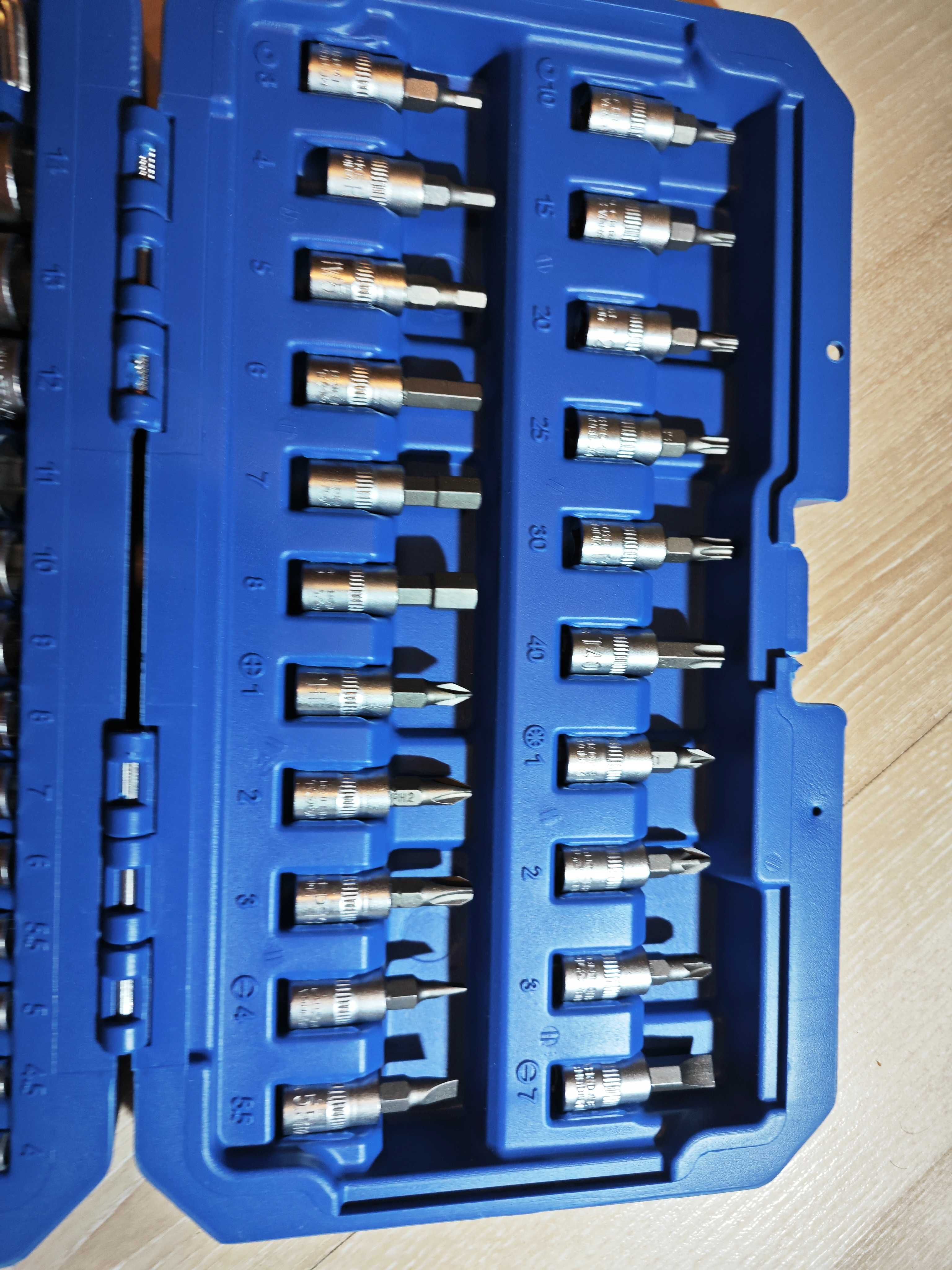 Brillant Tools - Zestaw kluczy nasadowych 1/4'' 46 elementów