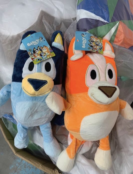Peluches bingo e bluey