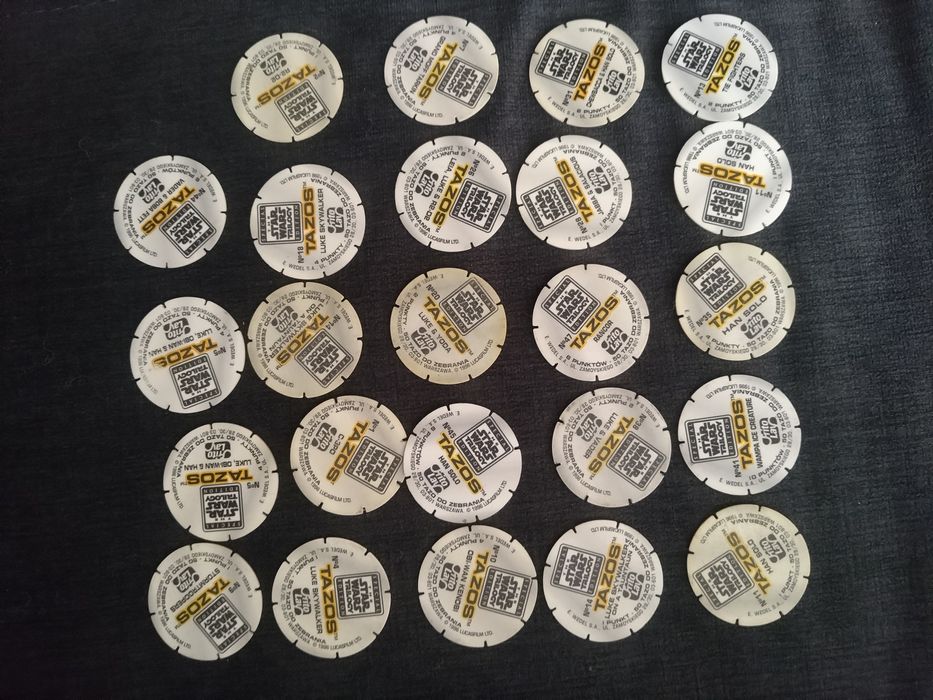 Star Wars Tazo żetony kolekcja